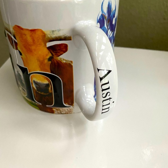 AMERICAWARE Austin Texas Jumbo Large Collectible Coffee Tea Mug Cup - Picture 7 of 11